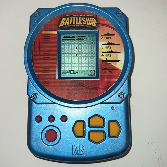 Hasbro Other Vintage Handheld Battleship Game Poshmark